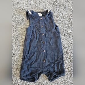 H&M 4-6 months Navy/White